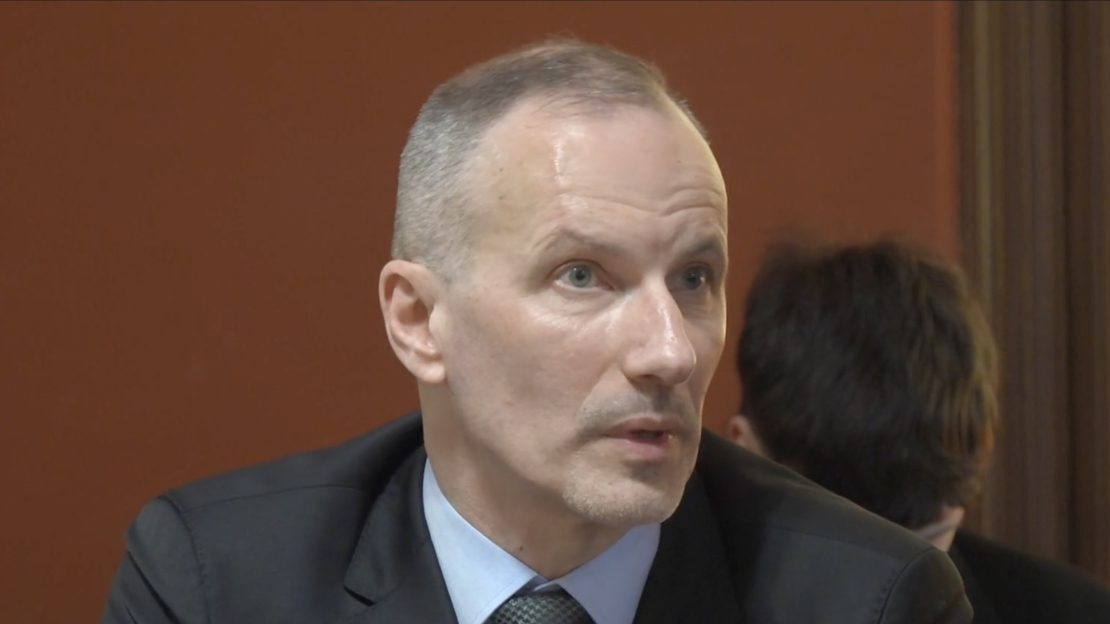 Andrejs Cinis, Rīgas Ziemeļvalstu augstskolas pārstāvis.
