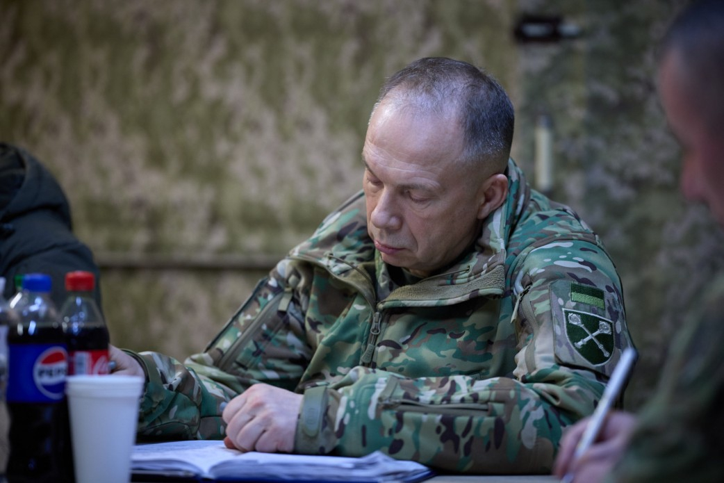 Ukrainas armijas virspavēlnieks Oleksandrs Sirskis.