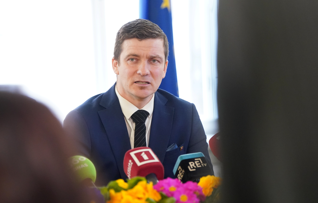 Centrālās vēlēšanu komisijas priekšsēdētājs Māris Zviedris.