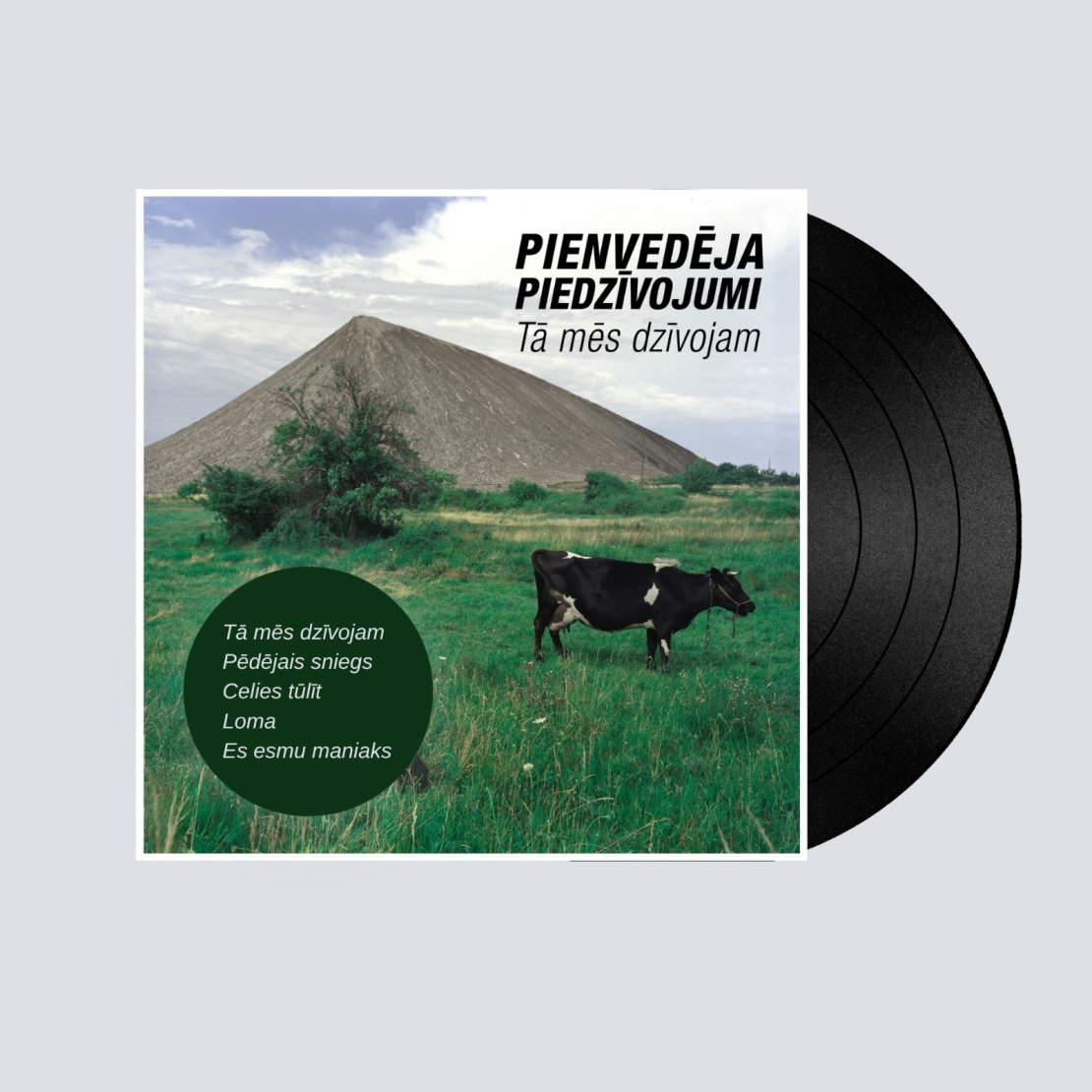 Grupas "Pienvedēja Piedzīvojumi" albums "Tā mēs dzīvojam".