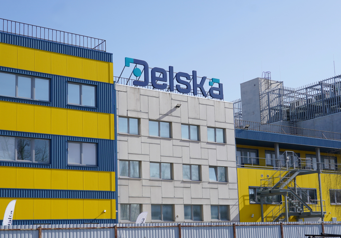 Jaunatklātais "Delska" 10 MW datu centrs Čuibes ielā.