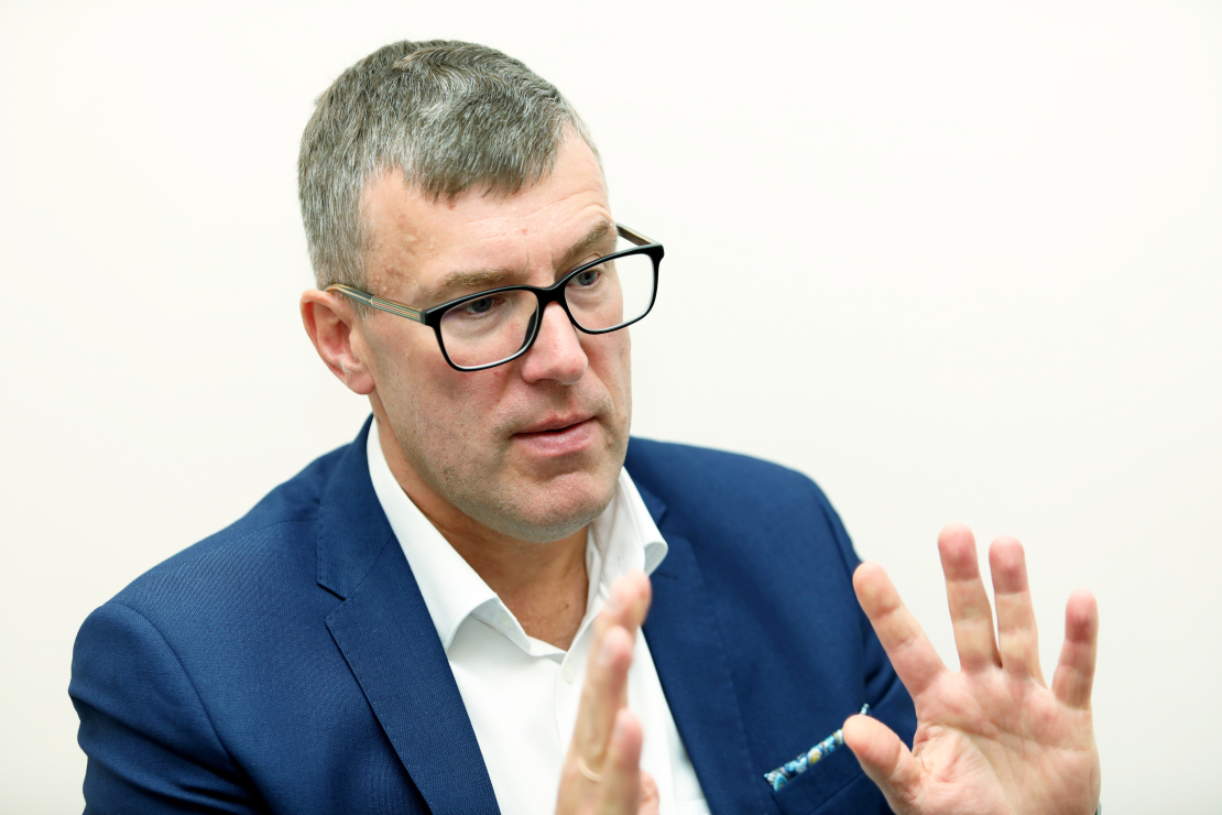 Aviokompānijas "airBaltic" padomes priekšsēdētājs Andrejs Martinovs.