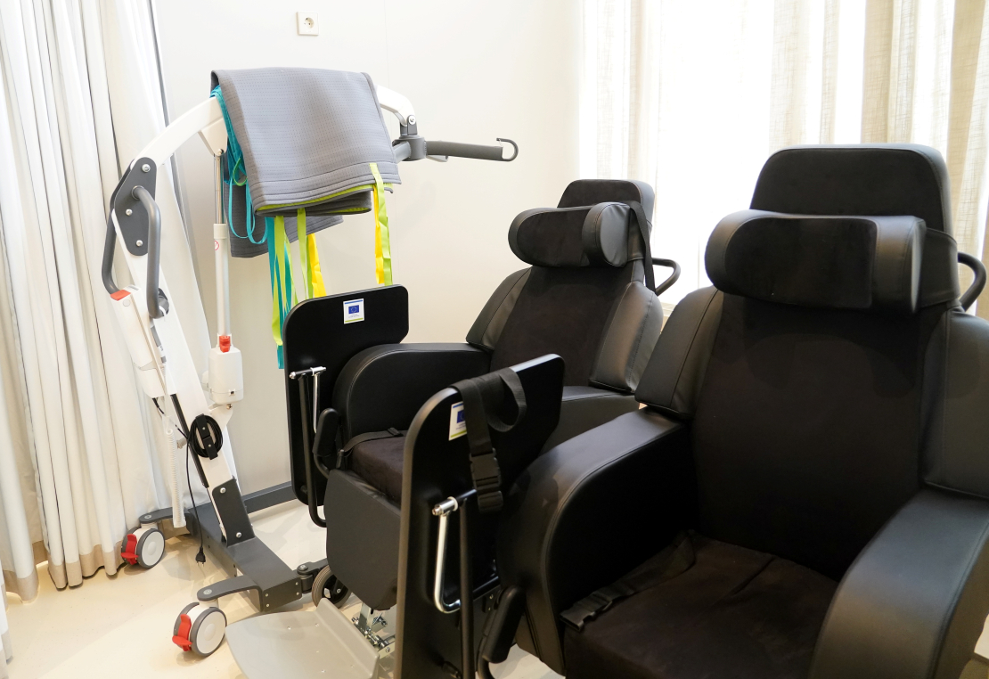 Sociālā uzņēmuma "Hospiss māja" aprūpes dienas centra telpas.