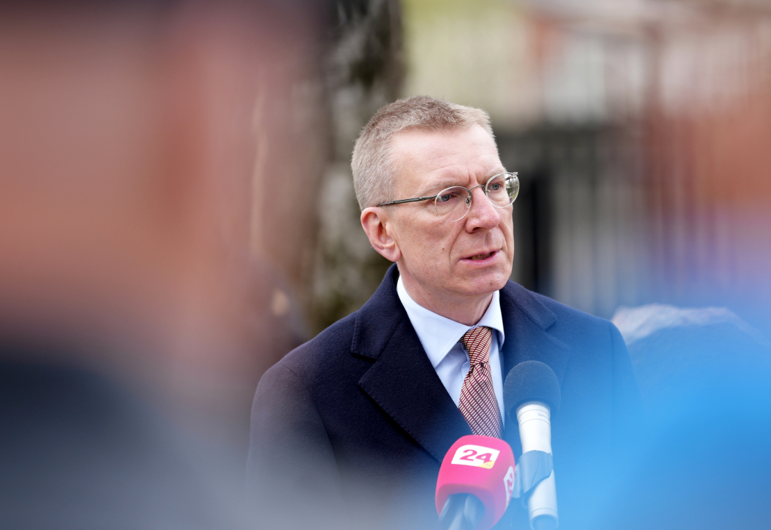 Valsts prezidents Edgars Rinkēvičs.