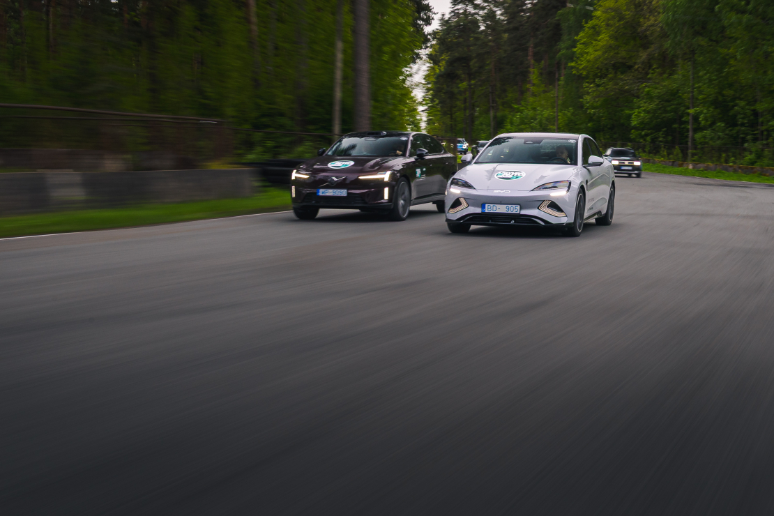 "Latvijas e-Auto" 2026./2027. gada sezonas pirmā testu diena.