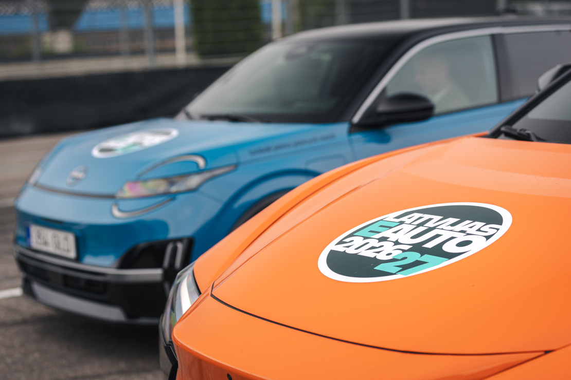 "Latvijas e-Auto" 2026./2027. gada sezonas pirmā testu diena.