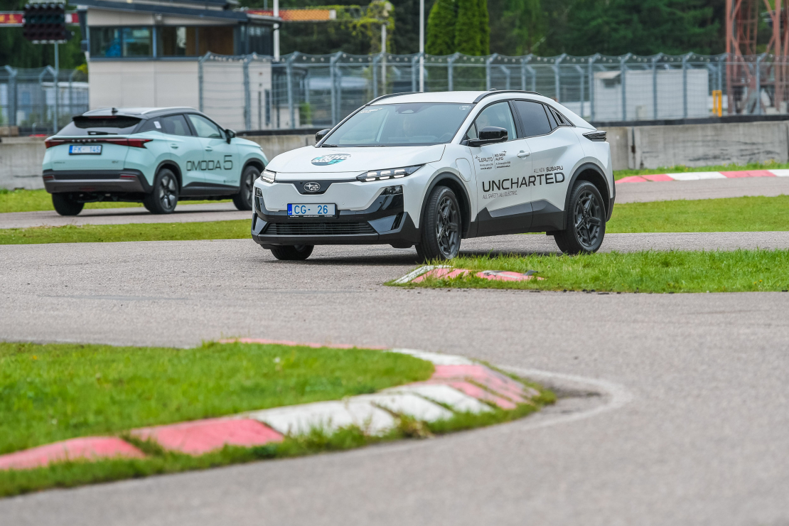 "Latvijas e-Auto" 2026./2027. gada sezonas pirmā testu diena.
