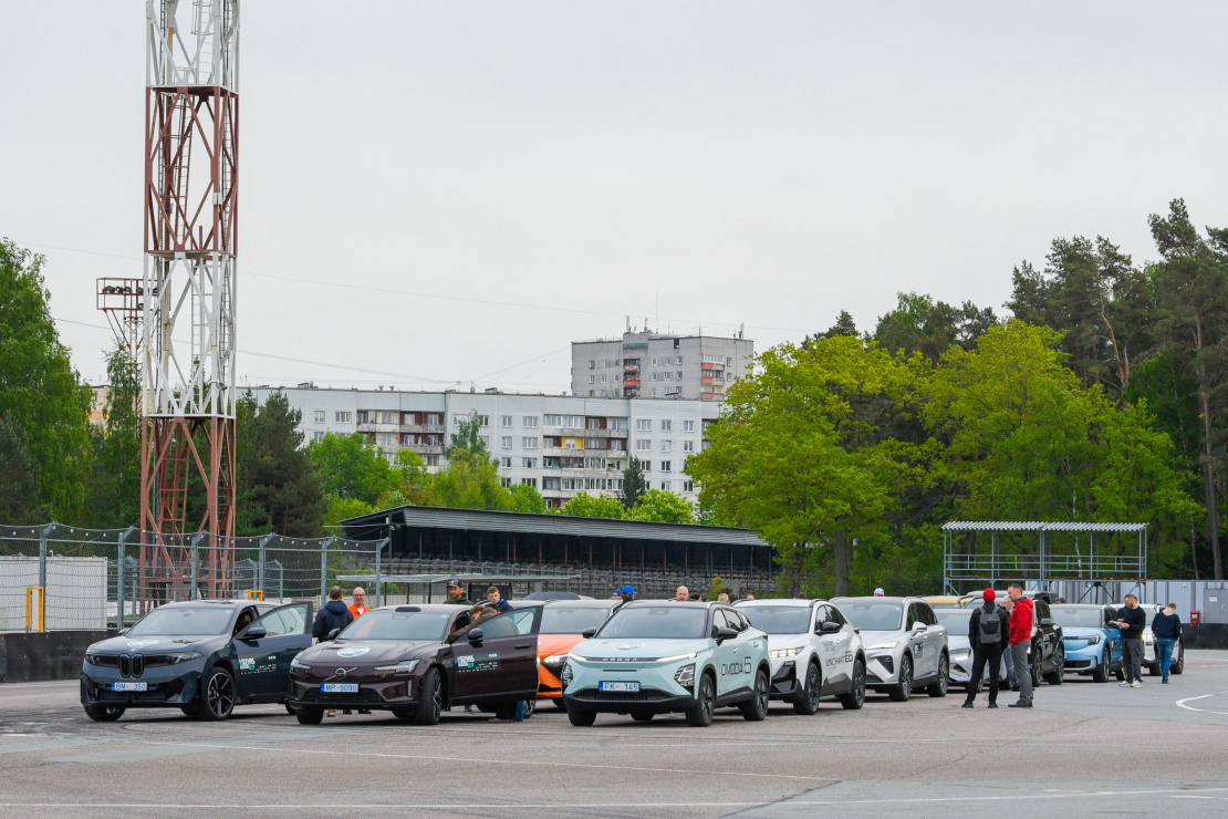 "Latvijas e-Auto" 2026./2027. gada sezonas pirmā testu diena.