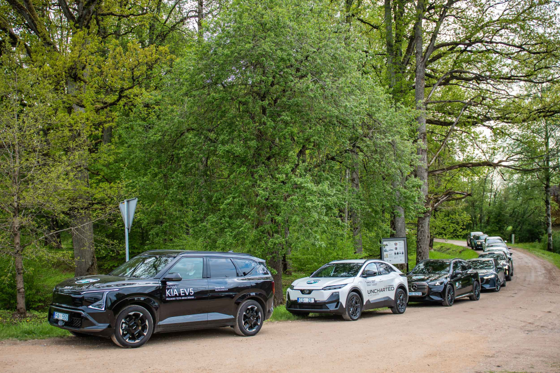 "Latvijas e-Auto" 2026./2027. gada sezonas pirmā testu diena.