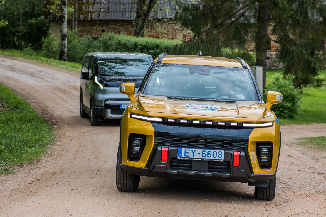 "Latvijas e-Auto" 2026./2027. gada sezonas pirmā testu diena.