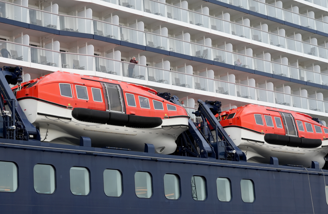 Vācijas kruīzu kompānijas "TUI Cruises" kuģis "Mein Schiff Relax", kurš pirmo reizi ieradies Rīgas ostā.