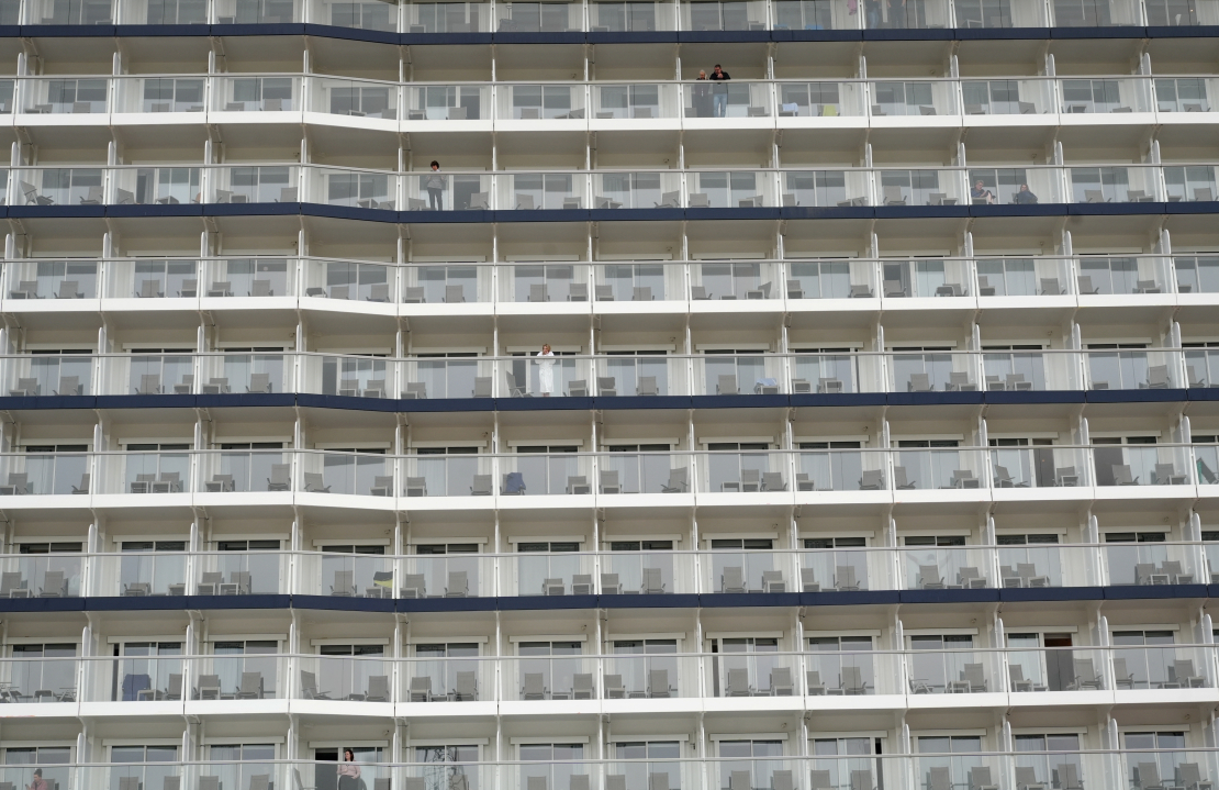 Vācijas kruīzu kompānijas "TUI Cruises" kuģis "Mein Schiff Relax", kurš pirmo reizi ieradies Rīgas ostā.