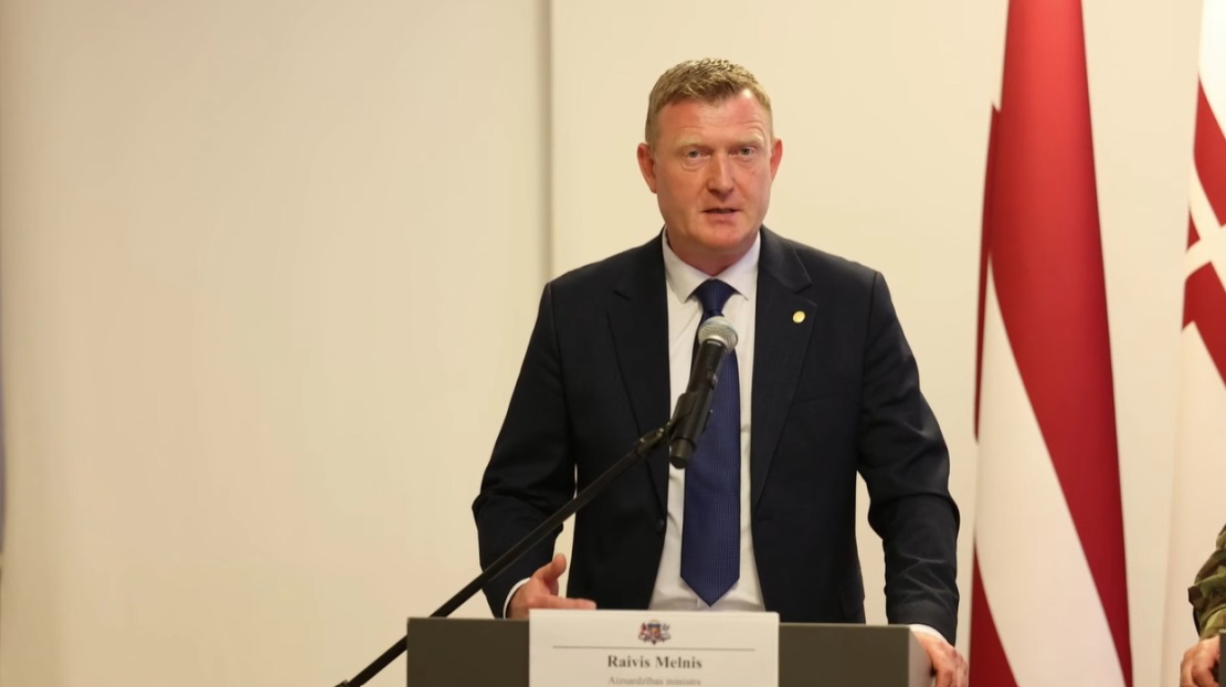 Aizsardzības ministrs Raivis Melnis.