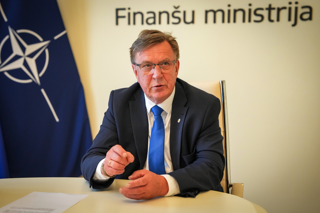 Finanšu ministrs Māris Kučinskis.