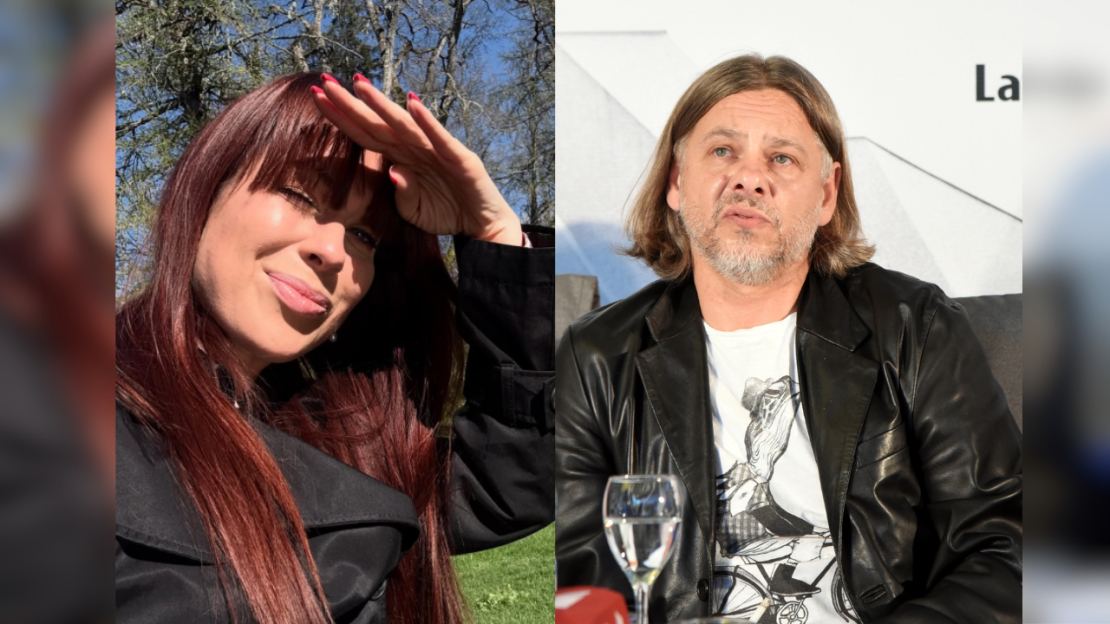 Linda Kalniņa un Dž. Dž. Džilindžers.
