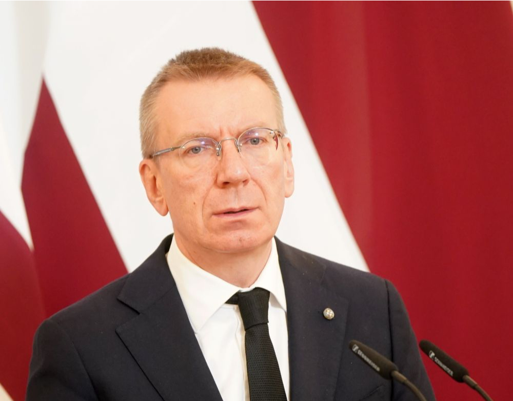 Valsts prezidents Edgars Rinkēvičs.