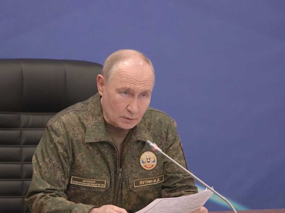 Krievijas diktators Vladimirs Putins.