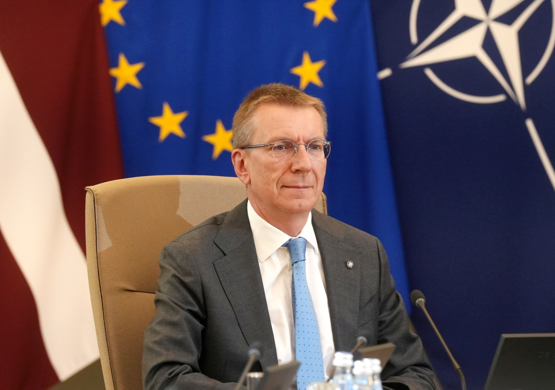 Valsts prezidents Edgars Rinkēvičs.