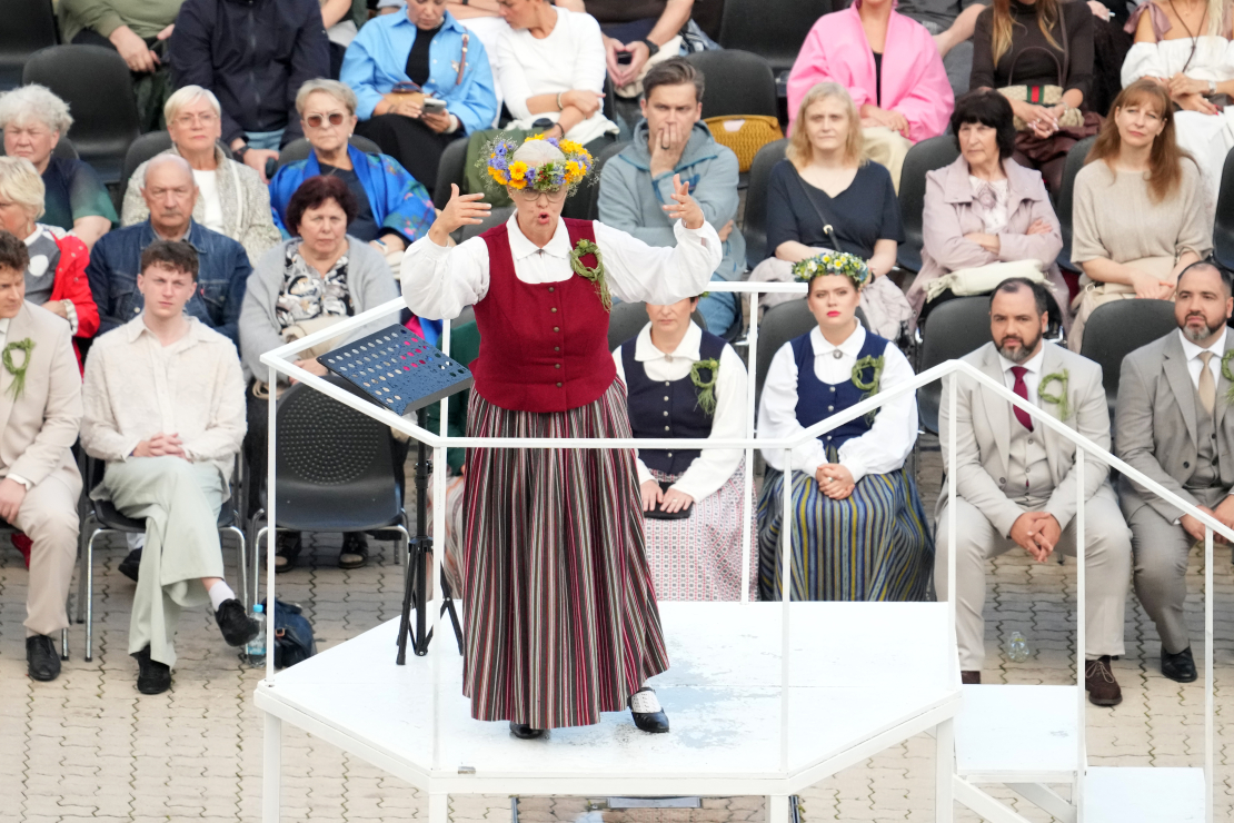 Koncerts "Manai Dzimtenei'' Mežaparka Lielajā estrādē.