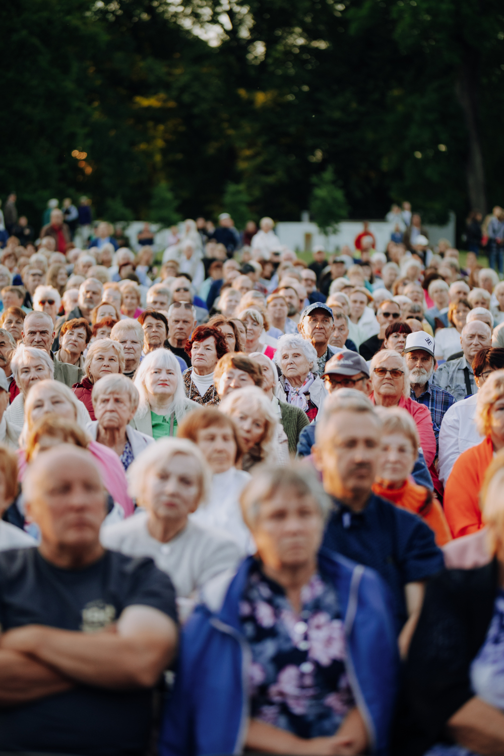 5. Gunta Skrastiņa Dziesmu un ziņģu festivāla Ventspils Reņķa dārzā.