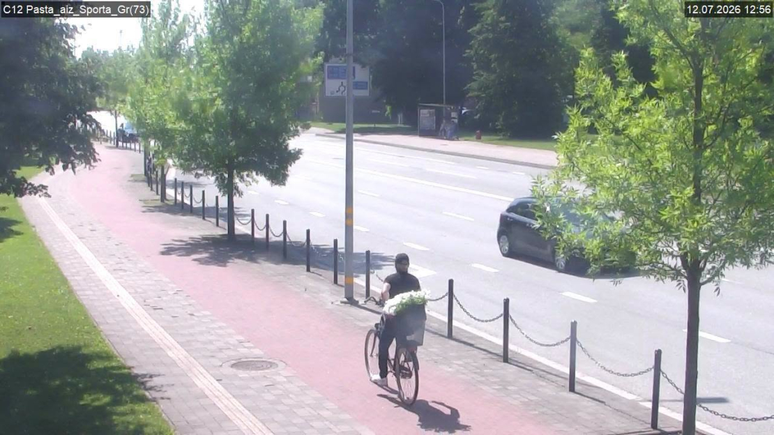 Puķu poda zaglis.
