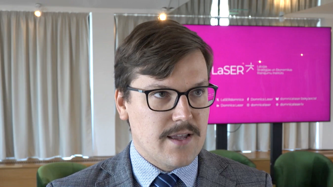 Domnīcas "LaSER" pētnieks Roberts Kits.