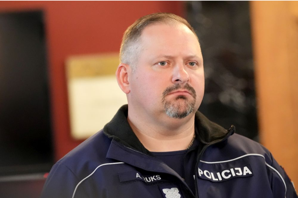 Valsts policijas priekšnieks Armands Ruks.
