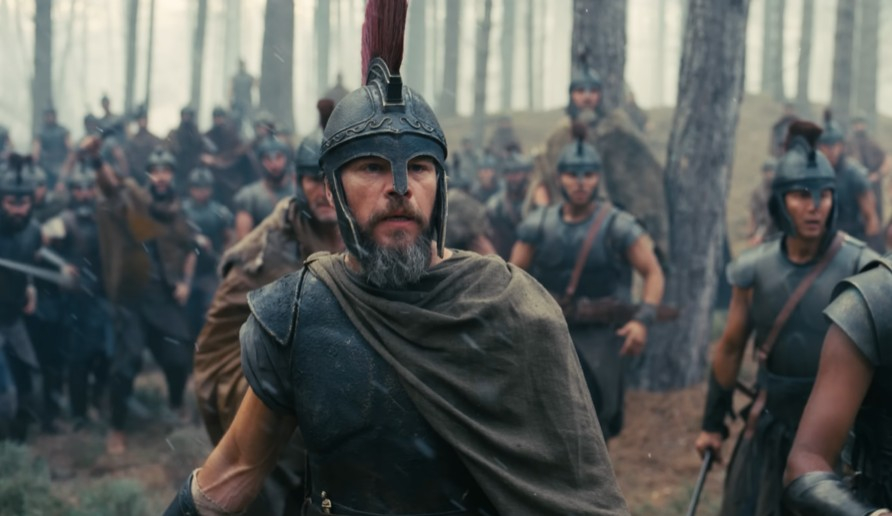 Ekrānuzņēmums no filmas "Odiseja" treilera.