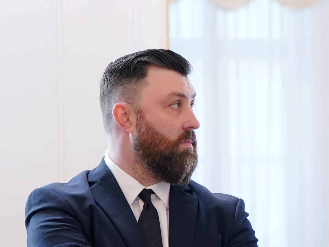 Dienvidkurzemes novada domes priekšsēdētājs Andris Jankovskis.
