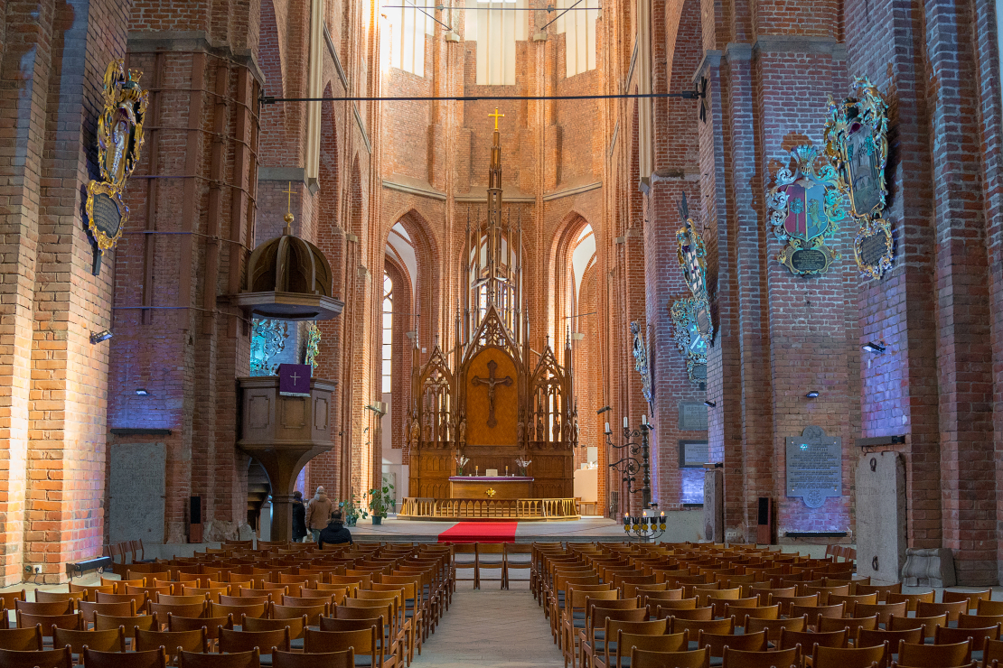 Sv. Pētera baznīcā Rīgā.