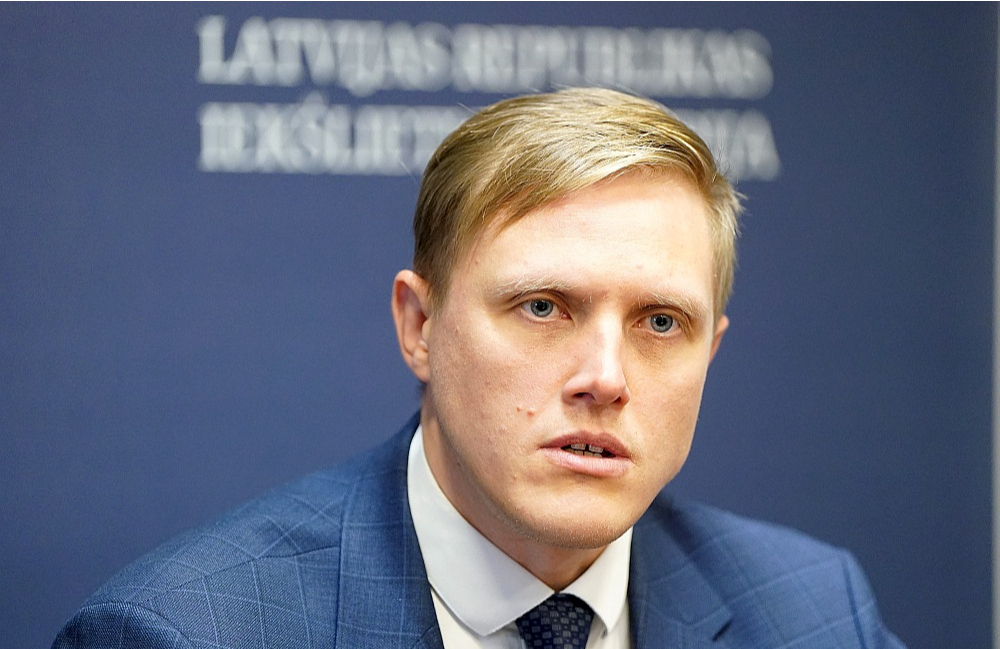 Iekšlietu ministrs Jānis Dombrava.