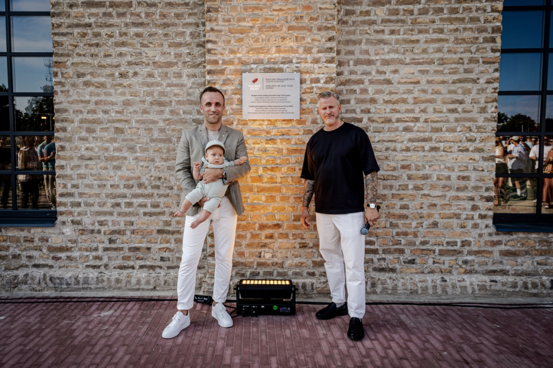 "Rocket Bean" jaunās grauzdētavas atklāšanas pasākums Rīgā.