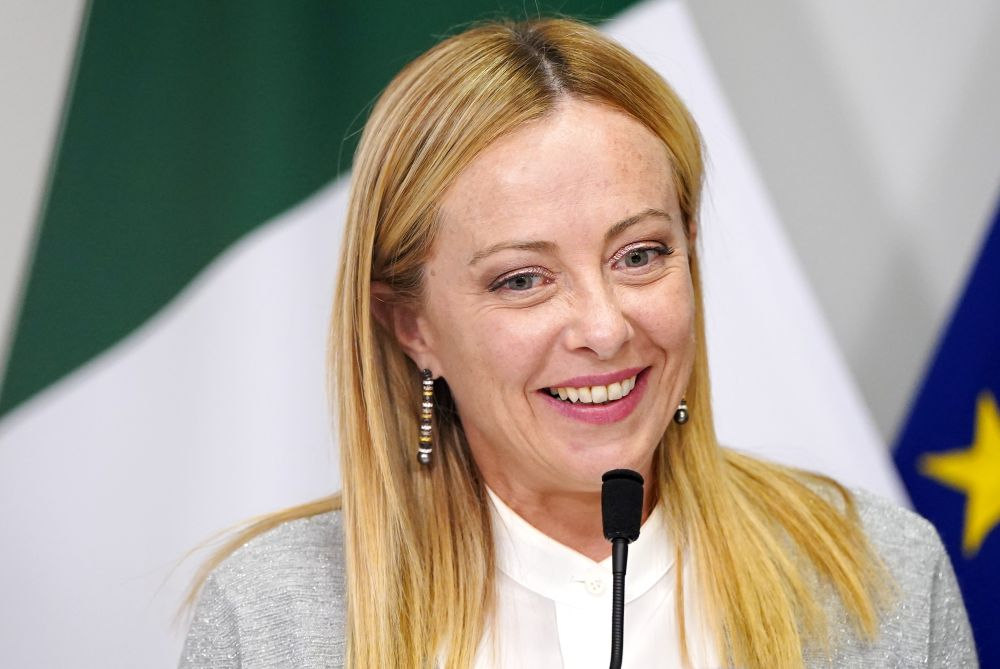 Itālijas premjerministre Džordža Meloni.