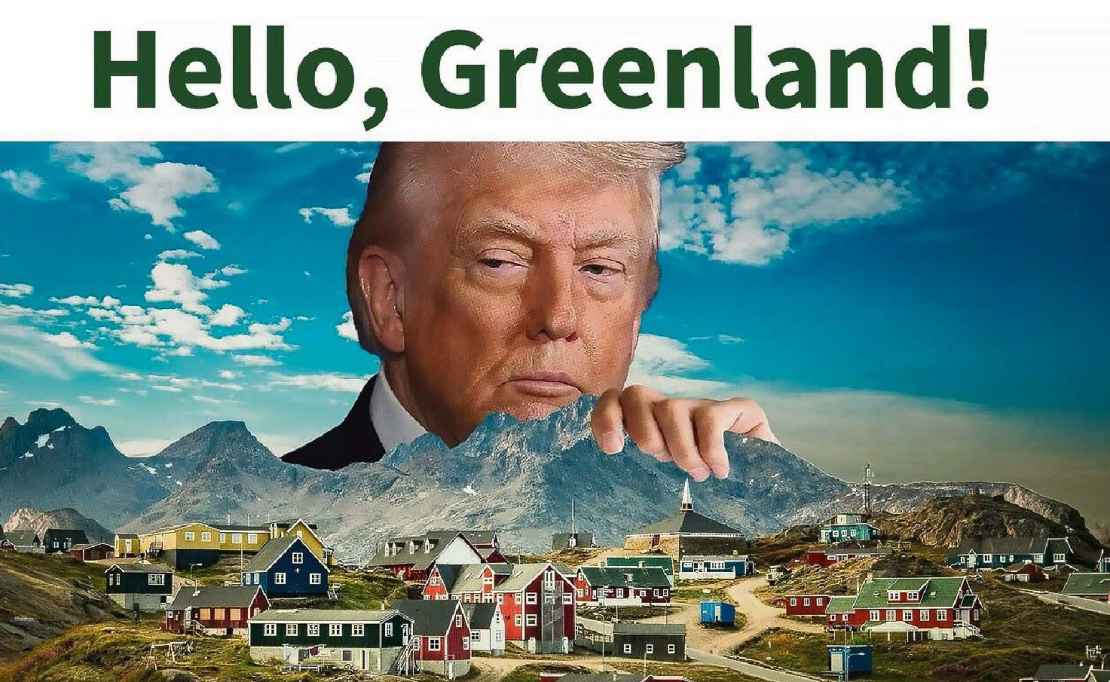 "Sveika, Grenlande!" – attēls, ko savā sociālajā tīklā "Truth Social" 1. augustā ievietojis ASV prezidents Donalds Tramps. Visdrīzāk tam ir saistība ar "Greenland Energy" patvarīgo darbošanos.