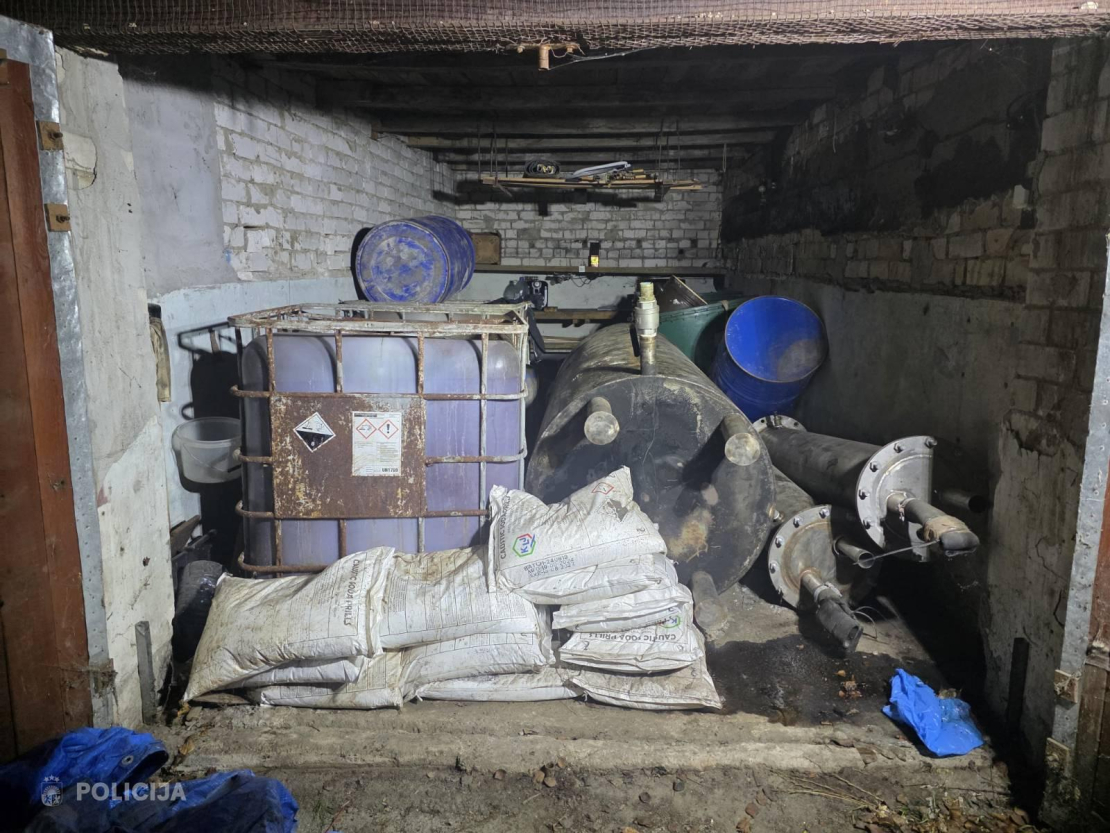 Narkotisko un psihotropo vielu laboratorija.