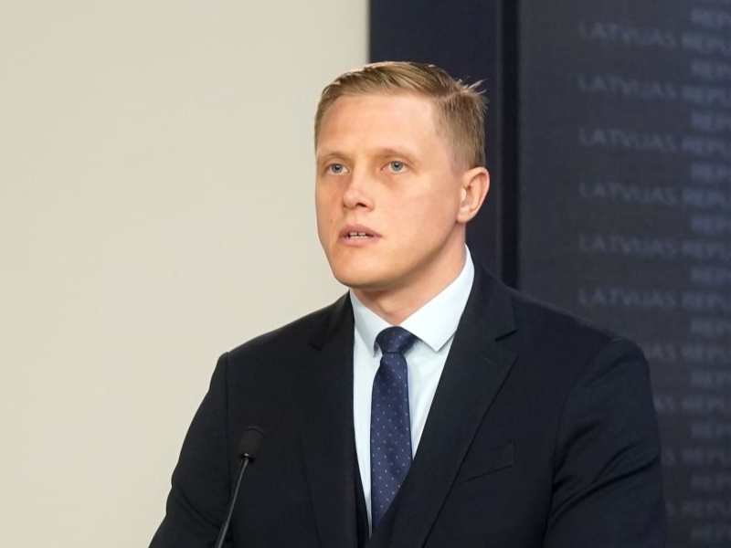 Iekšlietu ministrs Jānis Dombrava.