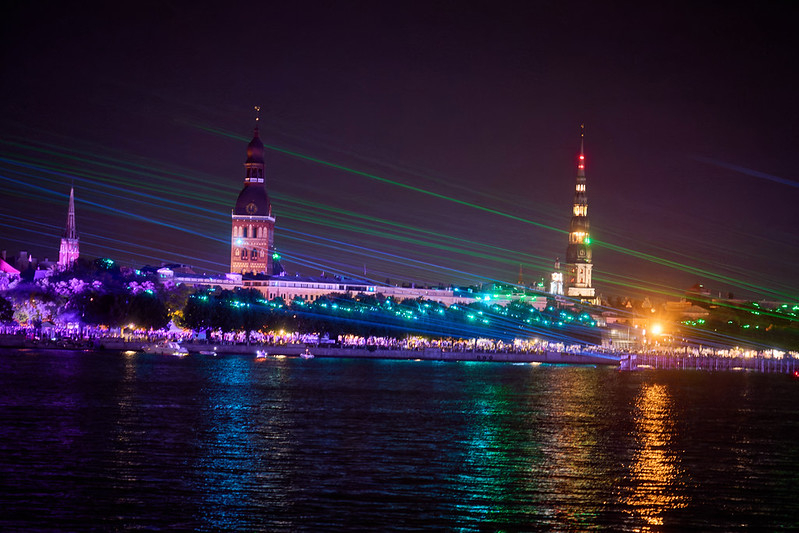 Rīgas dzimšanas dienas svinības.