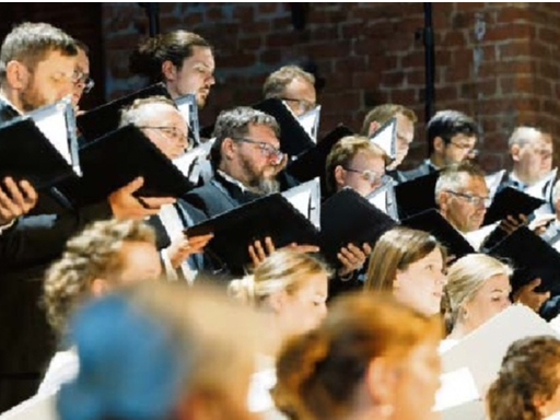 Valsts akadēmiskais koris "Latvija" Starptautiskajā Garīgās mūzikas festivālā. 