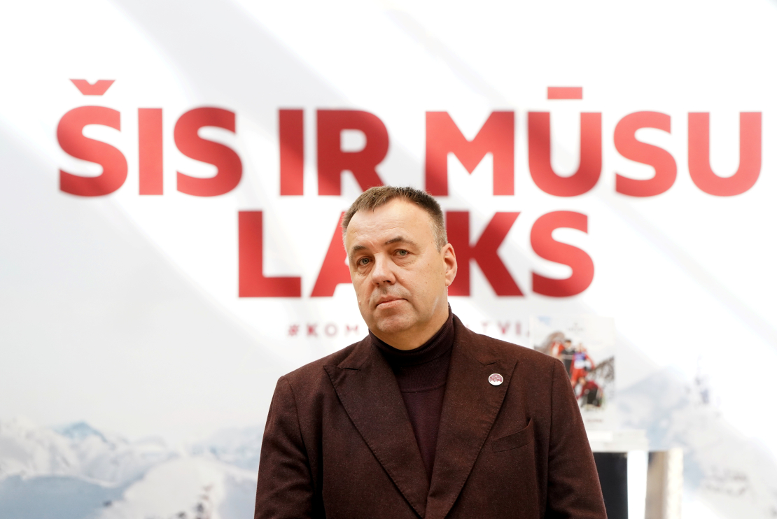 Latvijas Olimpiskās komitejas (LOK) prezidents Raimonds Lazdiņš.