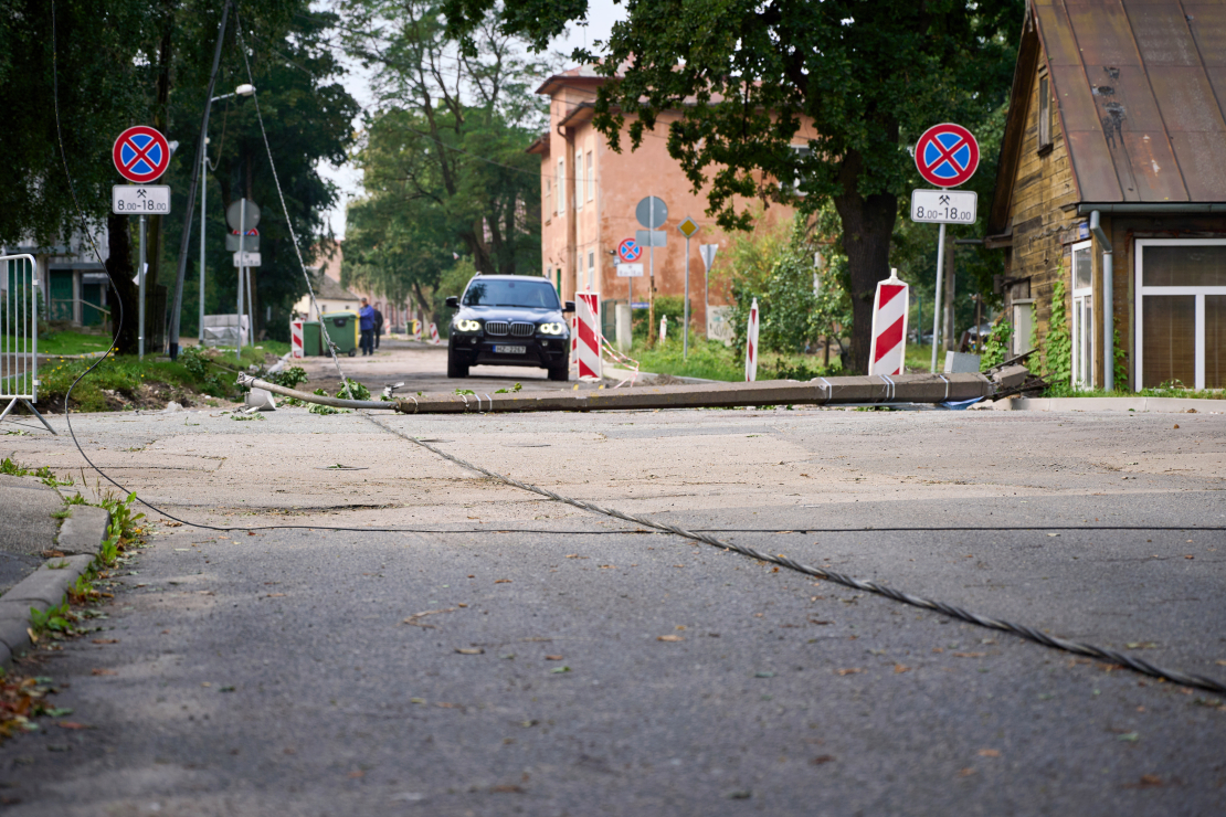 Vētra. Rīga. 2026. gada 22. augusts. 