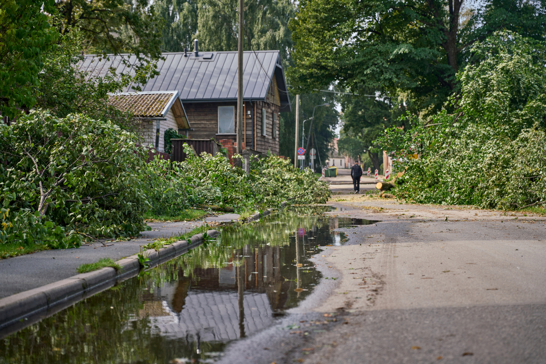 Vētra. Rīga. 2026. gada 22. augusts. 
