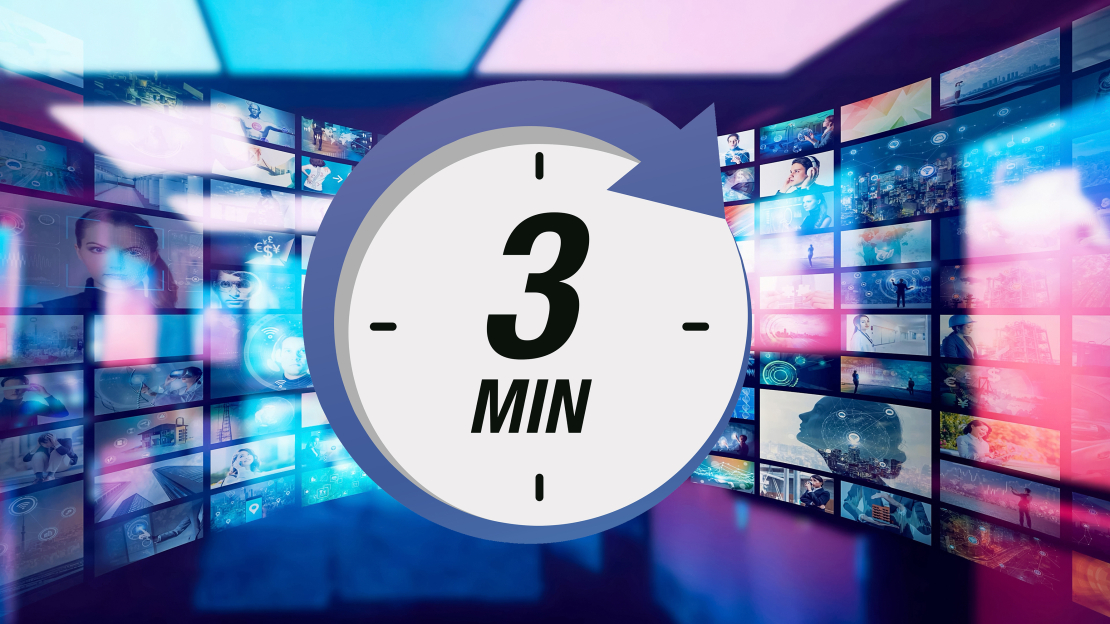 3 minūtēs.