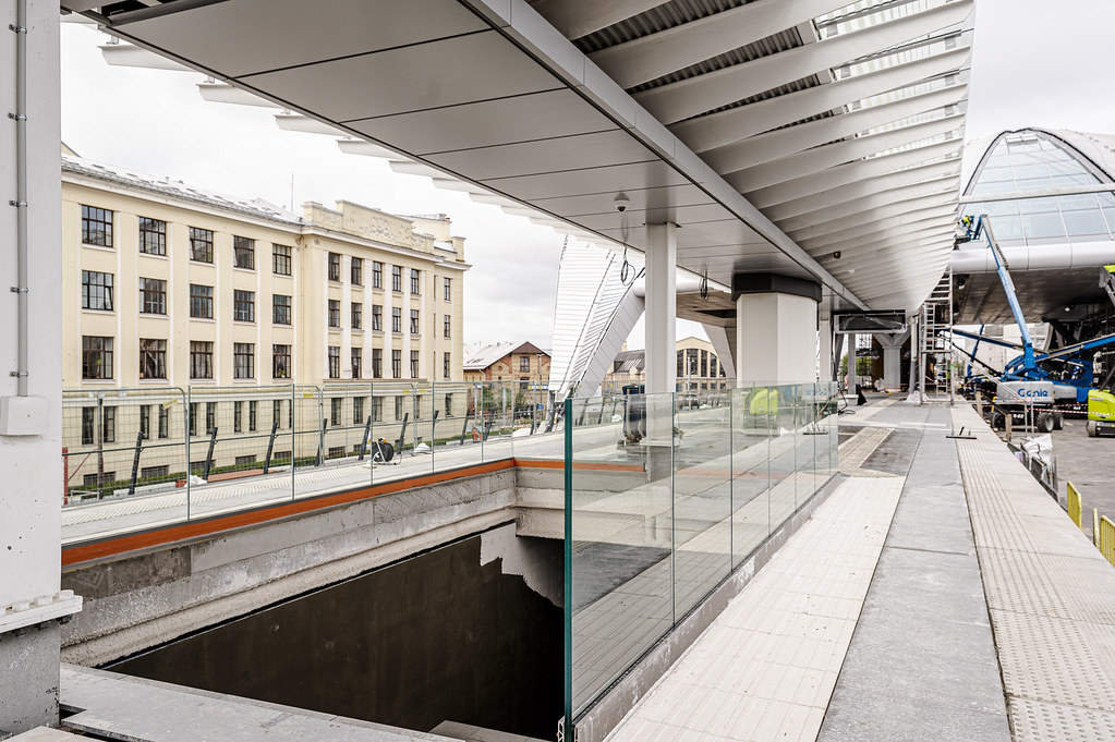 Pabeigti būtiskie darbi jaunajā Rīgas Centrālās stacijas ēkas dienvidu daļā.