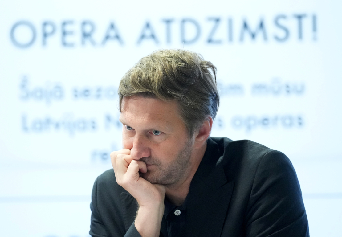Latvijas Nacionālās operas un baleta valdes priekšsēdētājs Sandis Voldiņš.