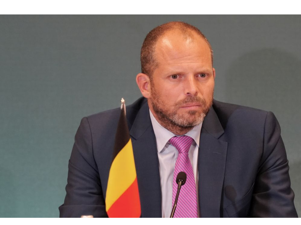 Beļģijas aizsardzības ministrs Teo Frankens.