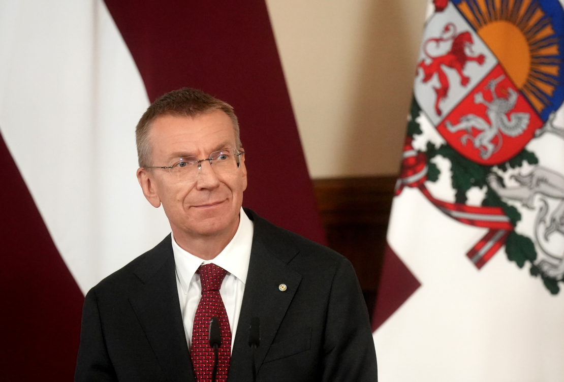 Valsts prezidents Edgars Rinkēvičs.