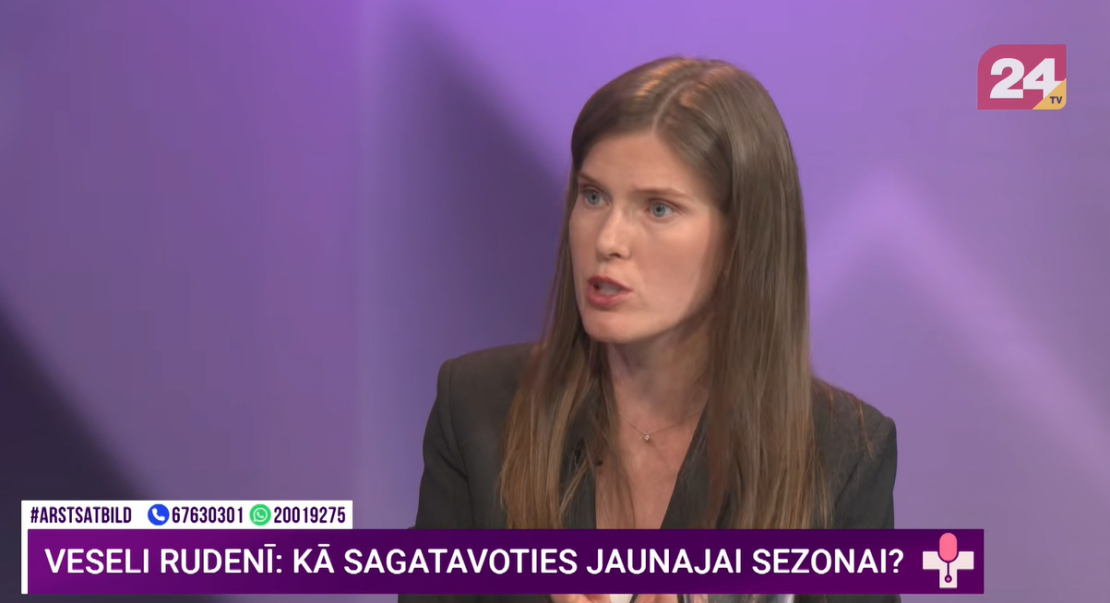 Dr. Vilkoites Vēdera klīnikas ģimenes ārste Ksenija Margole.