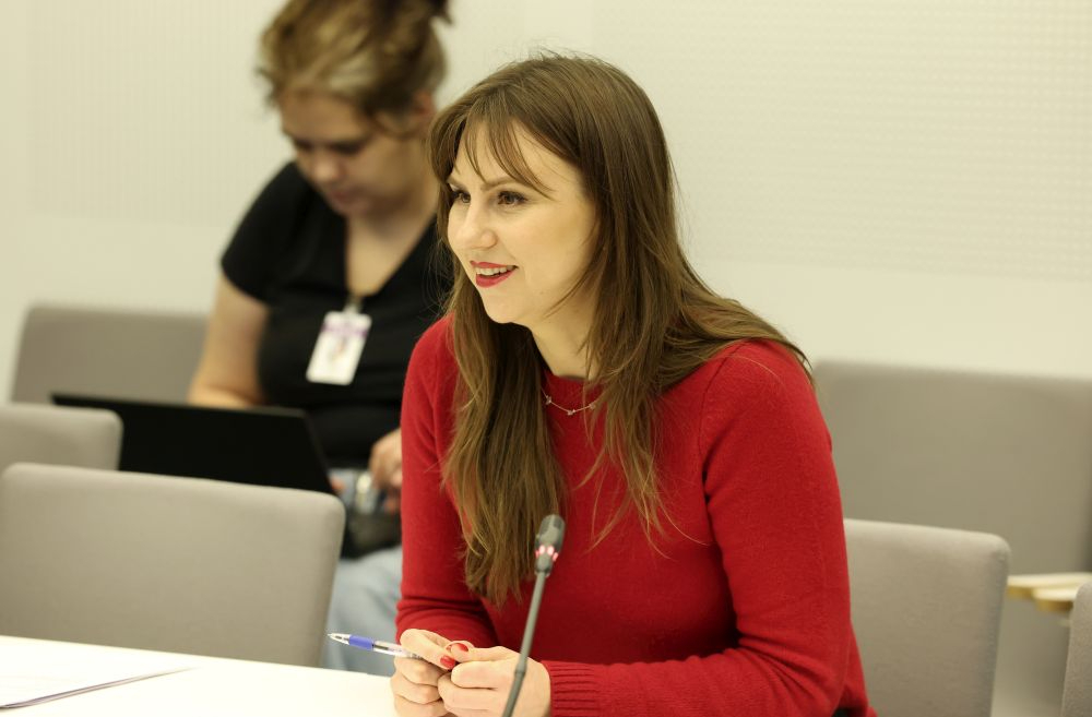 Saeimas deputāte Leila Rasima.