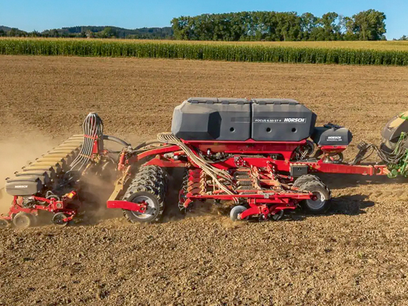 'Horsch Focus 6.50 ST F' sējmašīna.
