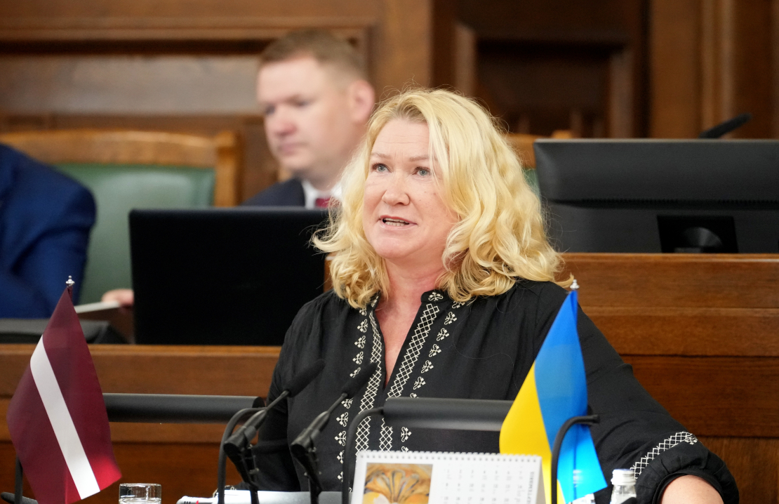 Saeimas deputāte Linda Liepiņa.